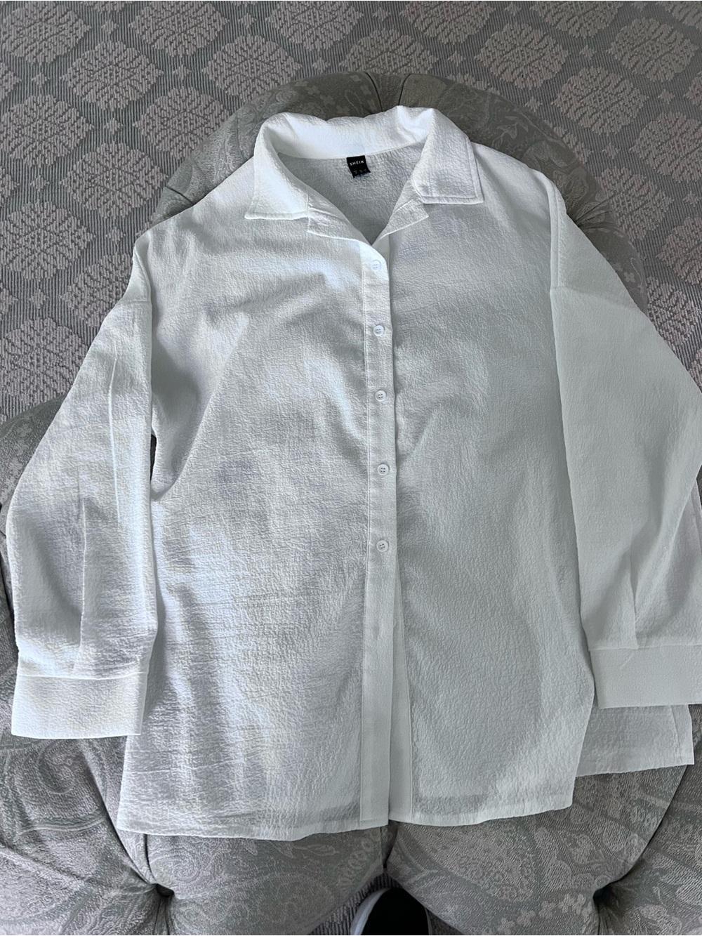 White Button-Up Shirt